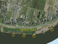 Projektgebiet in Krauel. Luftbild FHH-Atlas